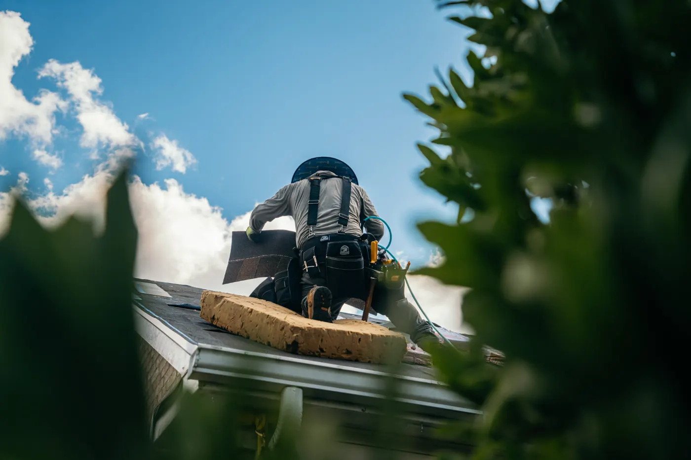 Commercial roof inspection documented in Laurel Lakes